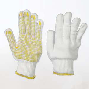 Yellow PVC Dispensing Gloves