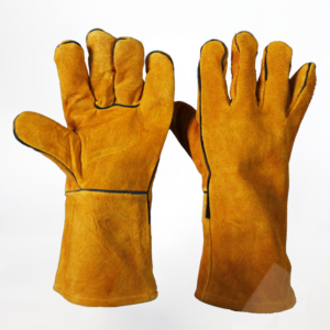 Yellow Long Welding Gloves