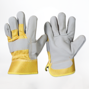 Light Colored Full Palm Welding Gloves
