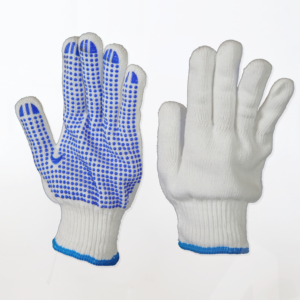 Blue PVC Dispensing Gloves