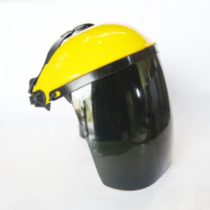 Black PC Face Shields