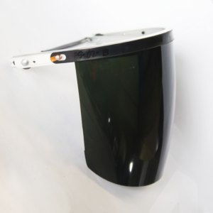 Black Aluminium Alloy Bracket PC Face Shields