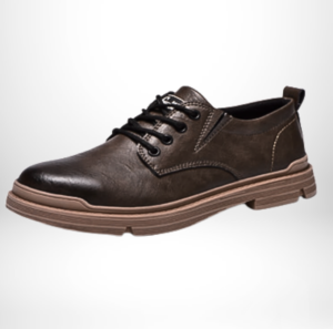 Low-Cut Microfiber Leather Shoes